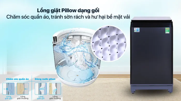 Lồng giặt Pillow - Bảo vệ quần áo tối ưu